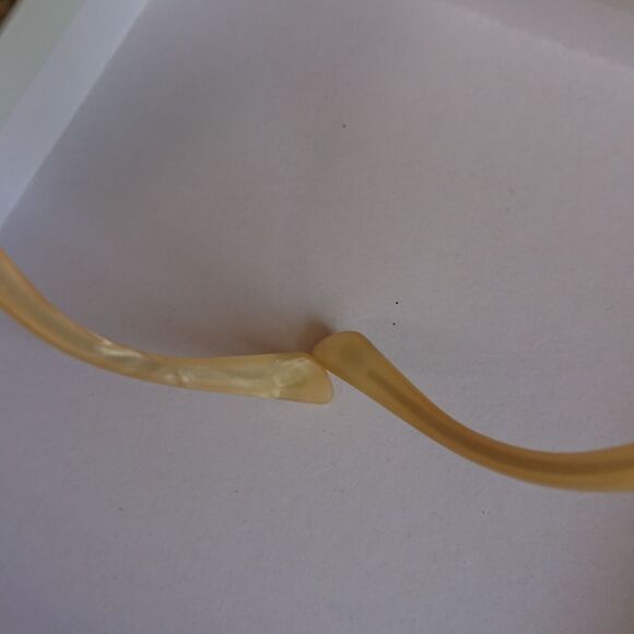 BVLGARI BLACK On yellow MARBLE EYEGLASSES 52-16-135mm - FRAME ONLY - Picture 10 of 11